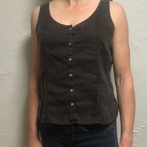 Linen Tank with Great Details